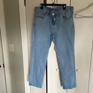 H&M Men's Denim Blue Straight Jeans